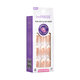 Unghii cu aplicare prin presare imPRESS Classic French, Everlasting, 1 set, Kiss 689393
