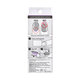 Unghii cu aplicare prin presare imPRESS Classic French, Everlasting, 1 set, Kiss 689392