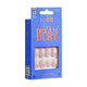 Unghii false Gel Fantasy Dreamdust, Silver Spoon, 1 set, Kiss 689411