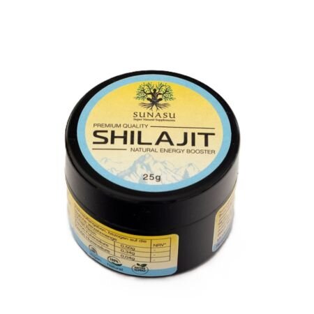 Rasina Shilajit Natural Energy Booster, 25 g, Sunasu 689478