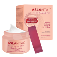 Crema antirid cu calciu MineralActiv, 50 ml, Aslavital