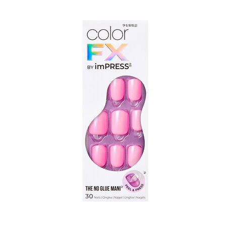 Unghii false imPRESS colorFX, Late Night, 1 set, Kiss