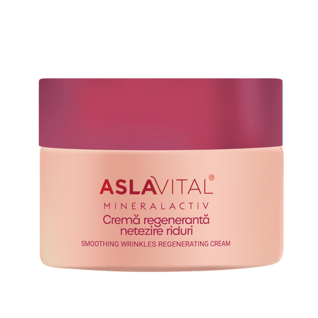 Crema regeneranta pentru netezirea ridurilor MineralActiv, 50 ml, Aslavital 689504