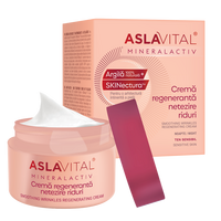 Crema regeneranta pentru netezirea ridurilor MineralActiv, 50 ml, Aslavital