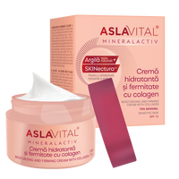 Crema hidratanta si fermitate cu colagen MineralActiv, 50 ml, Aslavital