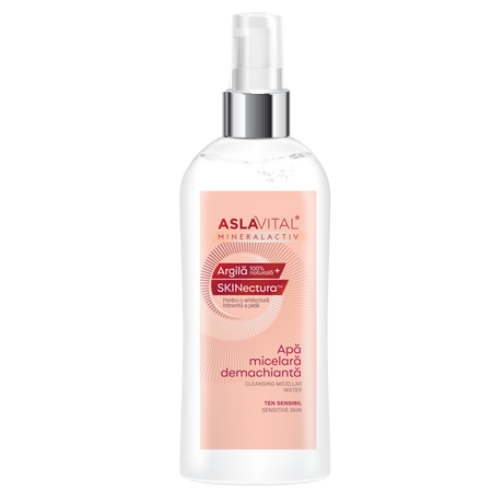 Apa micelara demachianta MineralActiv, 150 ml, Aslavital