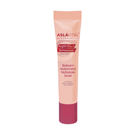 Balsam tratament pentru hidratarea buzelor MineralActiv, 15 ml, Aslavital 689649
