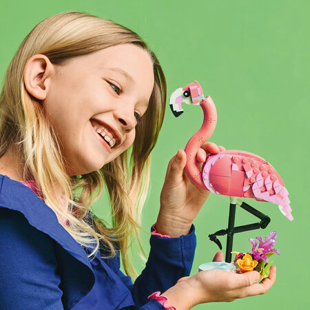 Animale salbatice flamingo roz Creator, +8 ani, 31170, Lego 689666