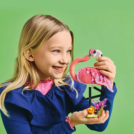 Animale salbatice flamingo roz Creator, +8 ani, 31170, Lego 689664