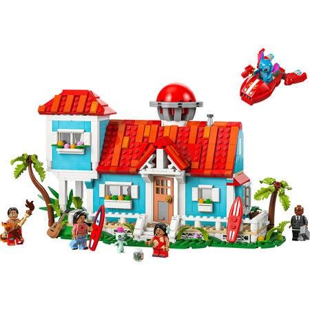 Casa de pe plaja a lui Lilo si Stitch Disney, +9 ani, 43268, Lego 689686