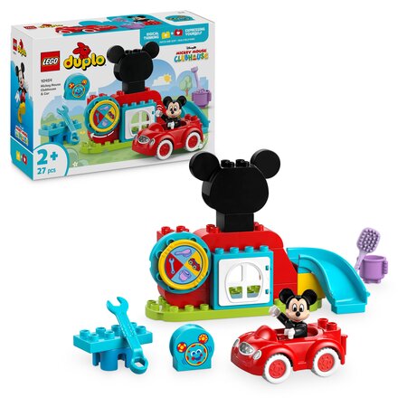 Clubul si masina lui Mickey Mouse Duplo, +2 ani, 10454, Lego 689711