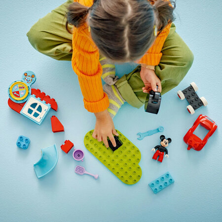 Clubul si masina lui Mickey Mouse Duplo, +2 ani, 10454, Lego 689716