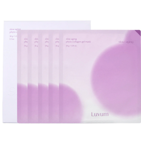 Masca gel pentru fata, Slow Aging Phyto Collagen, 5 bucati, Lu