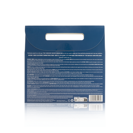 Set de ingrijire fata pentru barbati, Skincare Minis, 4 x 50 ml, The Groom Room 689795
