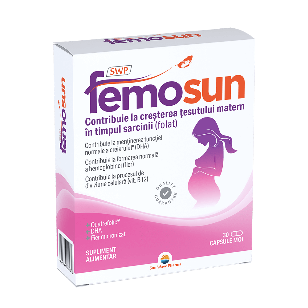 Femosun, 30 capsule moi, Sun Wave Pharma