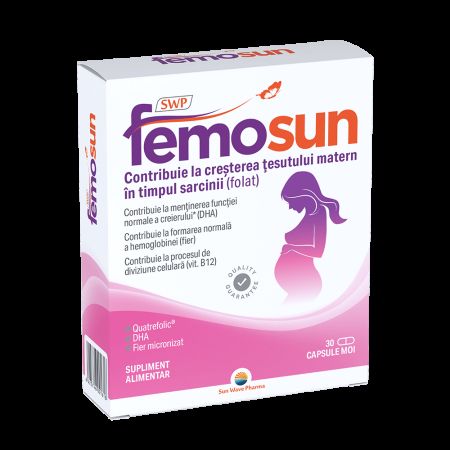 Femosun, 30 capsule moi, Sun Wave Pharma