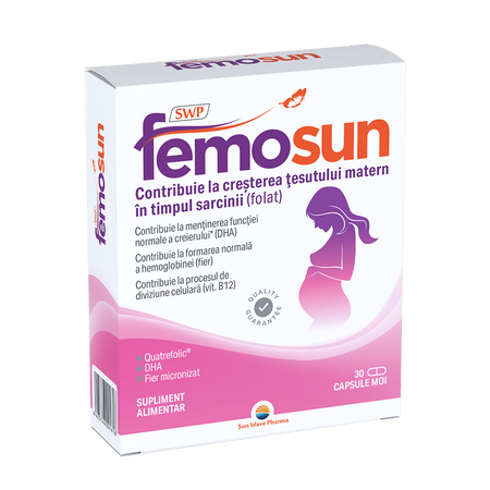 Femosun, 30 capsule moi, Sun Wave Pharma