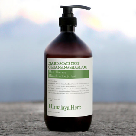 Sampon pentru curatarea profunda a scalpului Himalaya Herb, 1 litru, Nard 689936