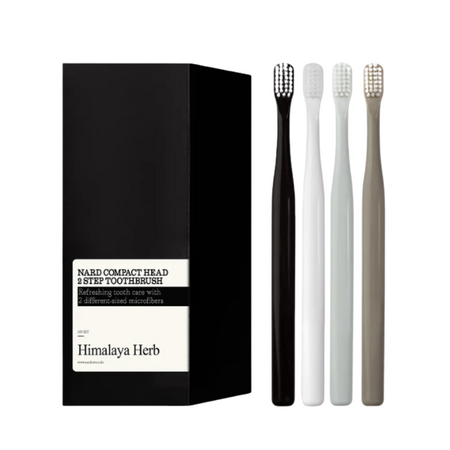 Periuta de dinti Compact 2 Step Himalaya Herb, 20 bucati, Nard