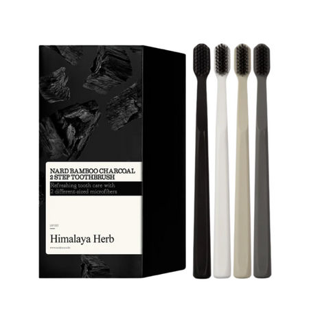 NARD HIMALAYA HERB PERIUTA DINTI BAMBOO CHARCOAL 2 STEP 20 BUC