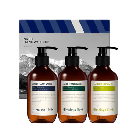 Set Sapun lichid Himalaya Herb, Lavender Musk, Tea Tree Rosemary, Lemon Mint, 3x280 ml, Nard