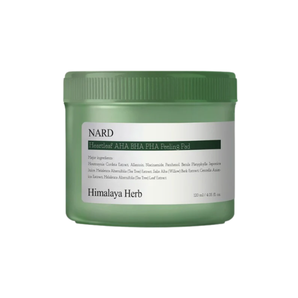 Dischete faciale exfoliante AHA PHA Himalaya Herb, 70 bucati, Nard