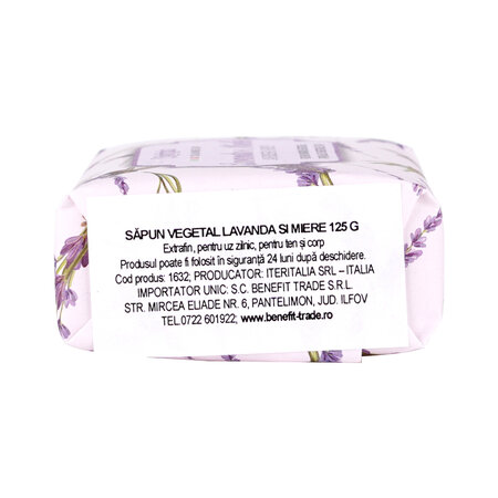 Sapun lavanda si miere, 125 g, Iteritalia 690273
