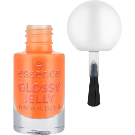 Lac de unghii mini Glossy Jelly, 03 Orange, 5 ml, Essence 690285