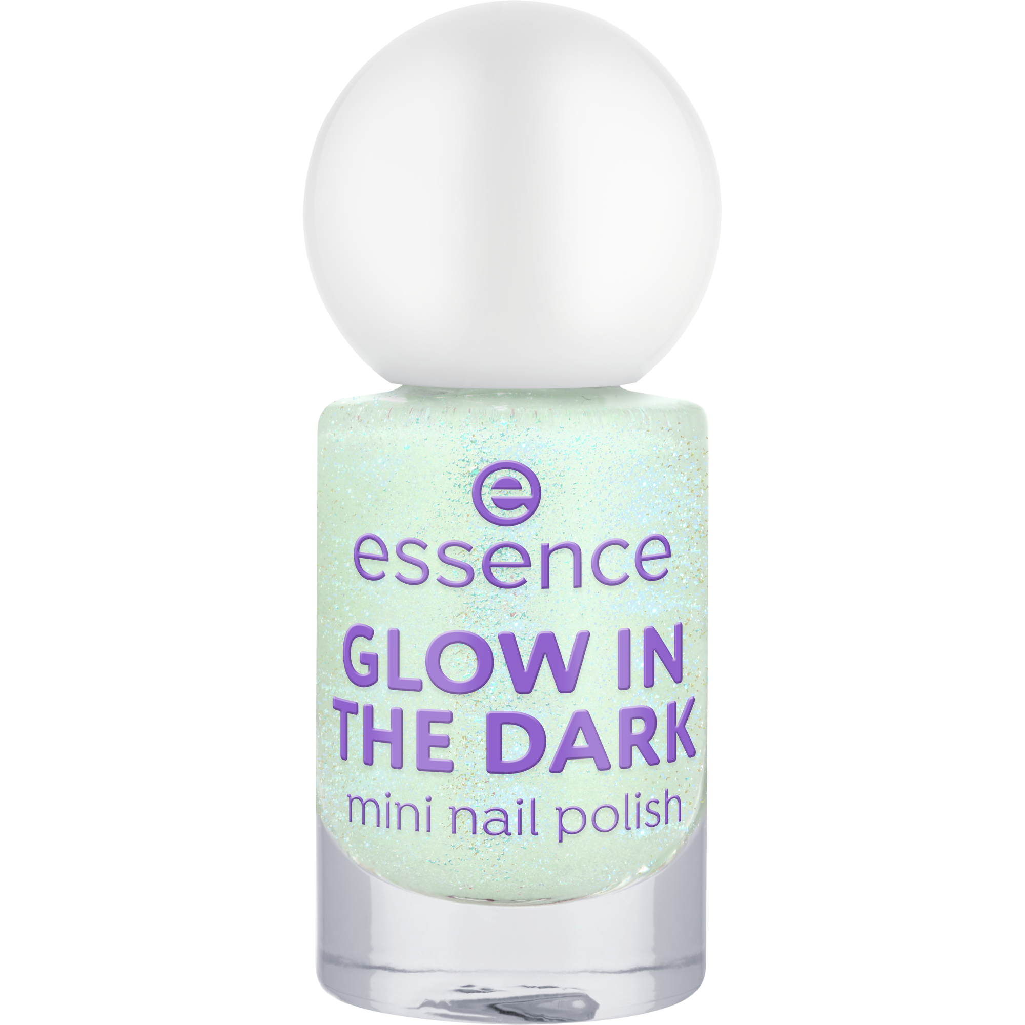 Lac de unghii mini Glow in the dark, 01 Green, 5 ml, Essence