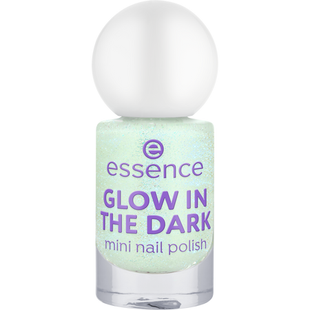Lac de unghii mini Glow in the dark, 01 Green, 5 ml, Essence