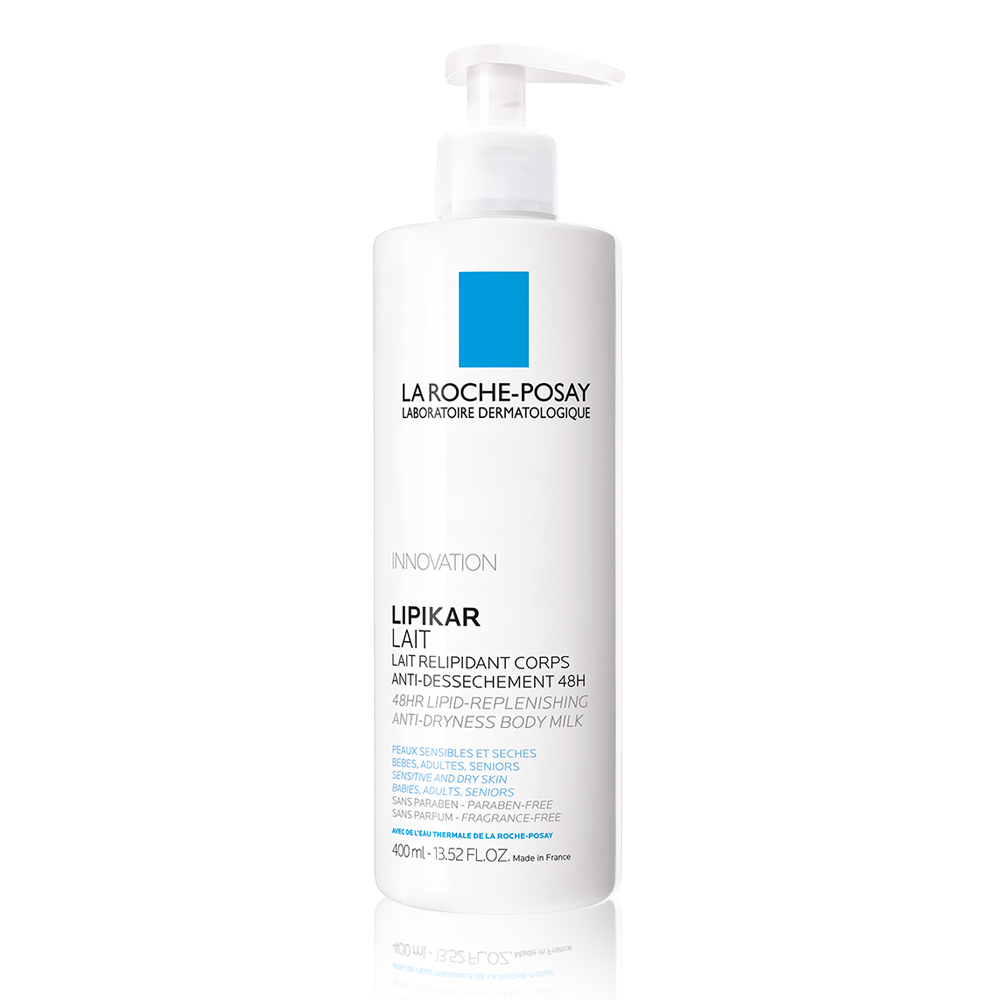 Lapte de corp anti-uscaciune cu efect de hidratare Lipikar, 400 ml, La Roche-Posay