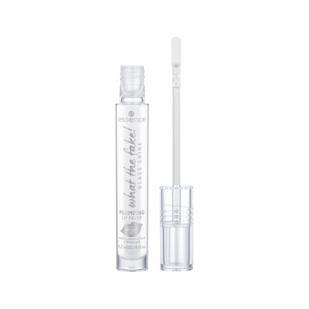 Luciu de buze pentru volum Glass Shine What the Fake!, 01 Oh So Glassy!, 4,2 ml, Essence 690323