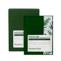 Masca hidratanta si calmanta pentru fata Himalaya Herb, Tea Tree, 30 bucati, Nard