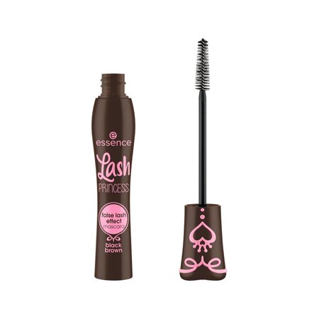 Mascara cu efect de gene false Lash Princess, Black Brown, 12 ml, Essence 690356