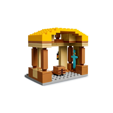 Atacul baloanelor Ghast asupra satului Minecraft, +10 ani, 21273, Lego 690388