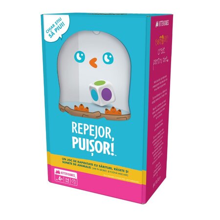 Joc de societate, +4 ani, Repejor Puisor 690413