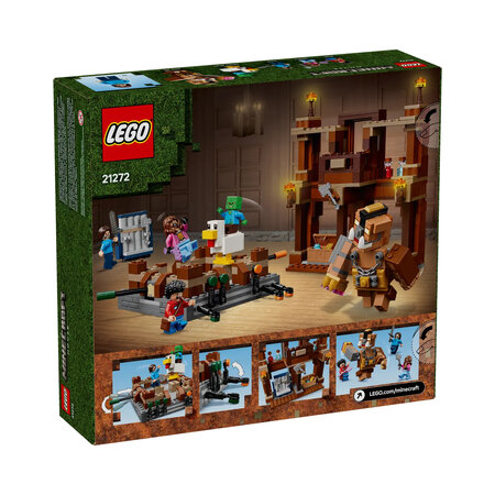Ring de lupta la conacul din padure Minecraft, +10 ani, 21272, Lego 690430