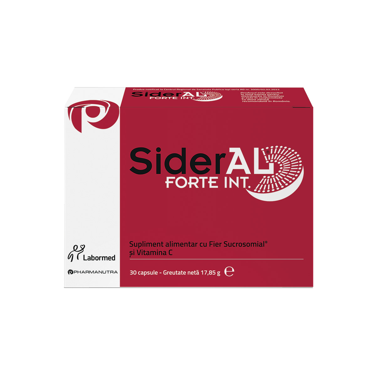 Sideral Forte, 30 capsule, Labormed