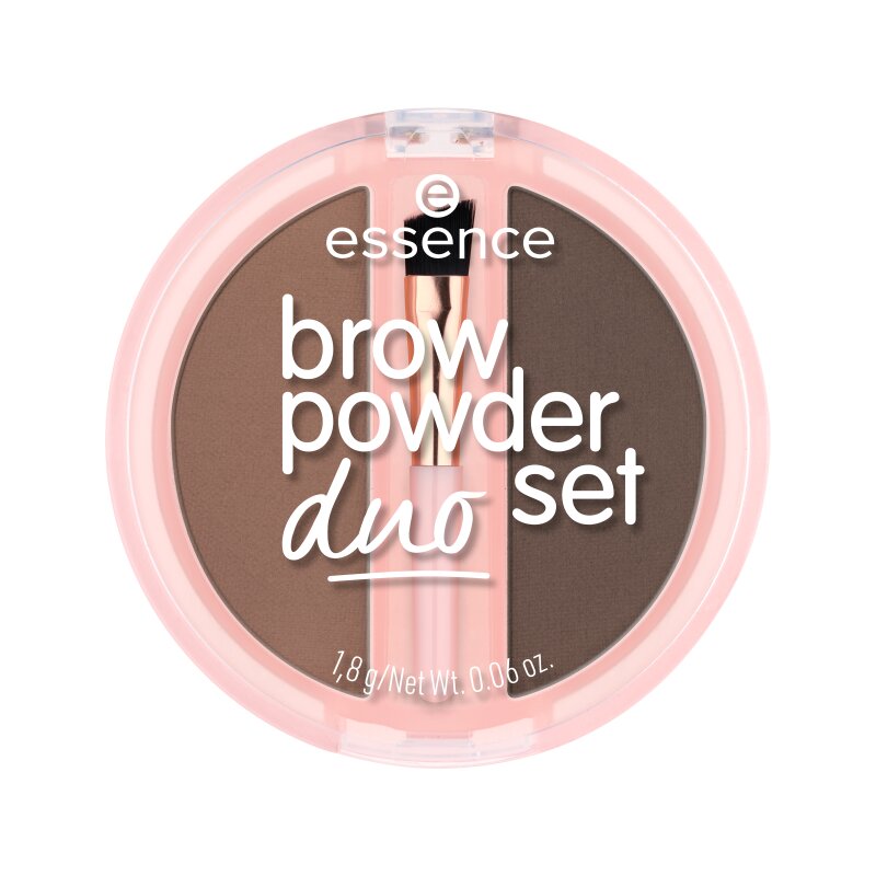 Set pentru sprancene Brow Powder, 02 Medium, 1,8 g, Essence