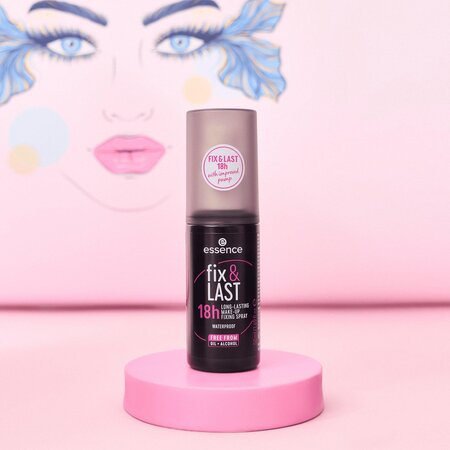 Spray pentru fixarea machiajului 18H Fix&Last, 50 ml, Essence 690516
