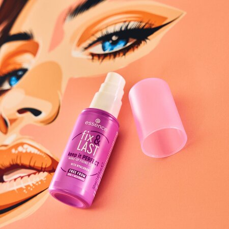 Spray pentru fixarea machiajului Keep it Perfect Fix&Last, 50 ml, Essence 690521