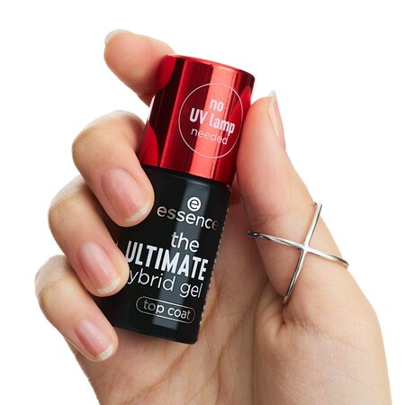 Lac de unghii Top coat The Ultimate Hybrid Gel, 8 ml, Essence 690526