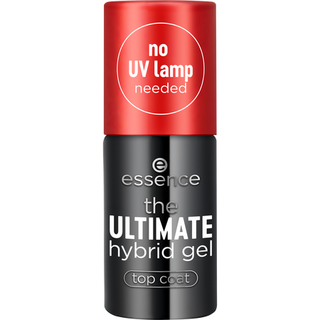 Lac de unghii Top coat The Ultimate Hybrid Gel, 8 ml, Essence