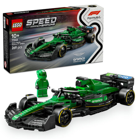 Masina de curse F1 Aston Martin Aramco Speed Champions, +10 ani, 77245, Lego 690594