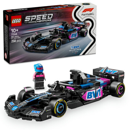 Masina de curse F1 Bwt Alpine Speed Champions, +10 ani, 77248, Lego 690613
