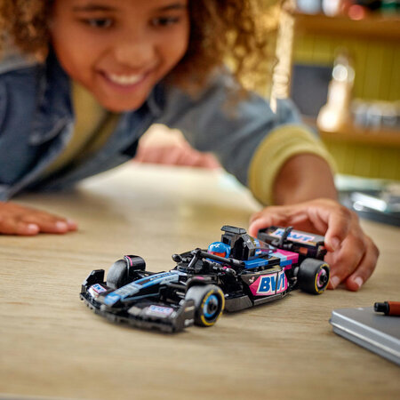 Masina de curse F1 Bwt Alpine Speed Champions, +10 ani, 77248, Lego 690618