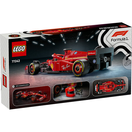 Masina de curse F1 Ferrari SF-24 Speed Champions, +10 ani, 77242, Lego 690630