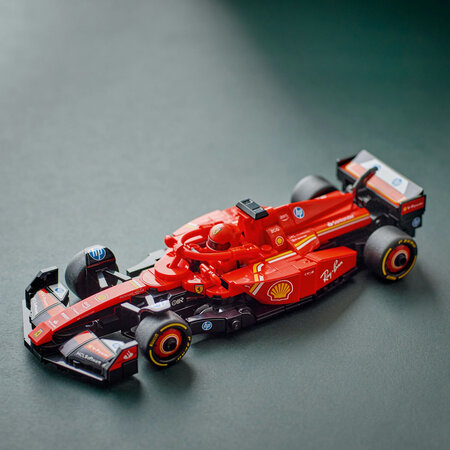 Masina de curse F1 Ferrari SF-24 Speed Champions, +10 ani, 77242, Lego 690627