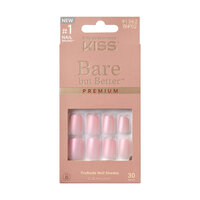Unghii false Spicy Short Bare But Better Premium, 30 buc, Kiss