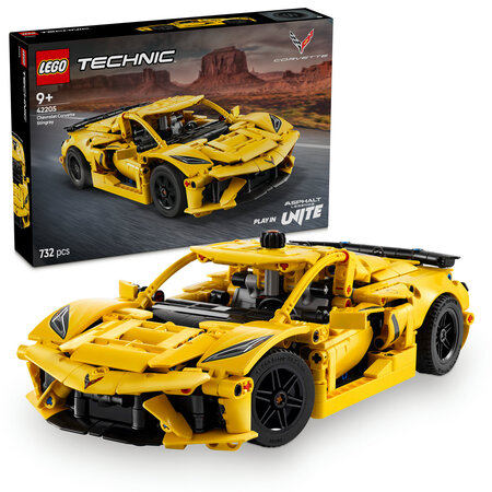 Chevrolet Corvette Stingray Technic, + 9 ani, 42205, Lego 690722